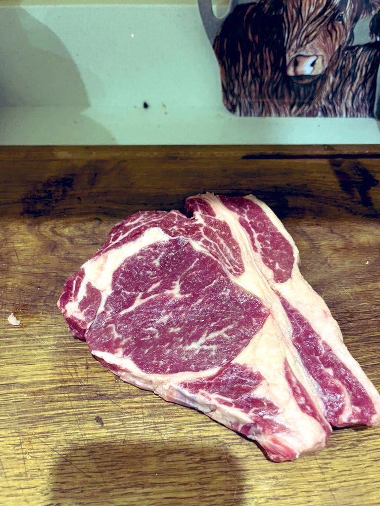 Ribeye steak. Grass fed steak. Welsh beef. Perfect for steak night. Welsh farm produce with low food miles.